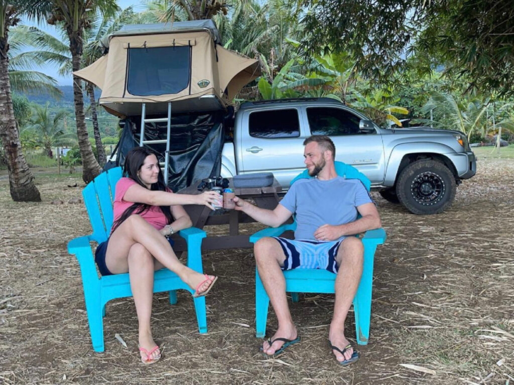 Maui Honeymoon Camping